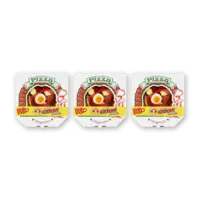 Look-O-Look Mini candy pizza 3-pack