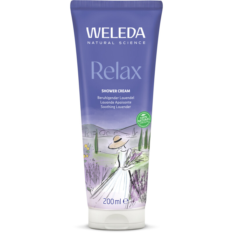 Weleda Lavendel ontspannende douchecrème