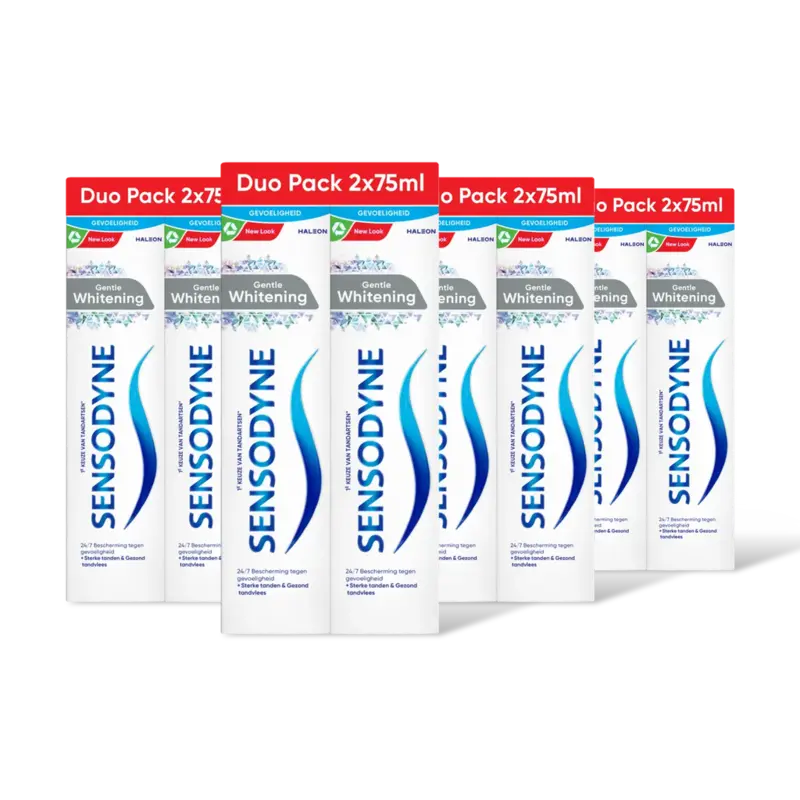 Sensodyne Gentle whitening tandpasta 2-pack 4-pack