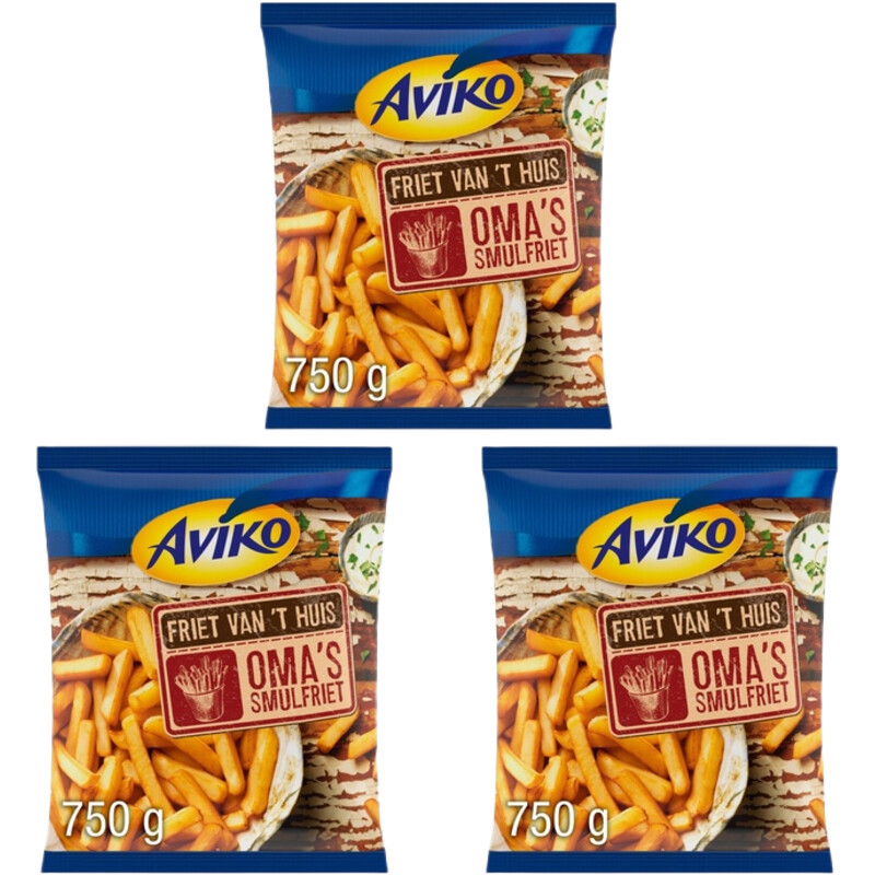 Een afbeelding van Aviko Oma's Smulfriet 3-pack