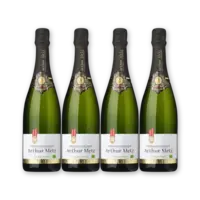 Arthur Metz Crémant d'Alsace 4 flessen