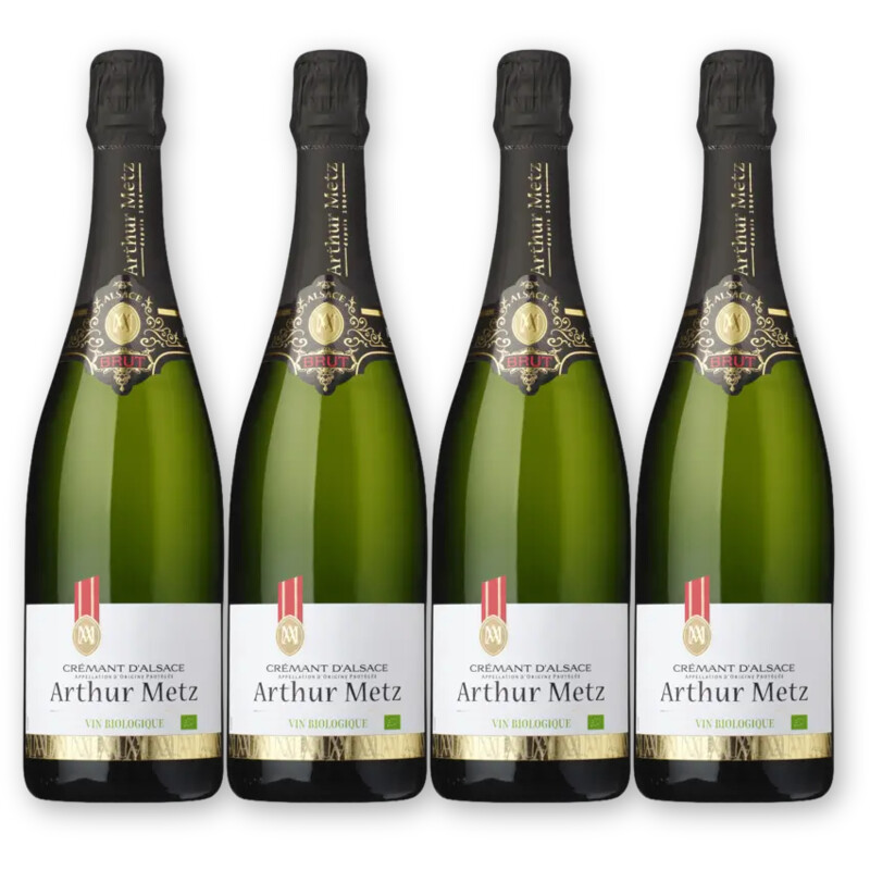 Arthur Metz Arthur Metz Crémant d'Alsace 4 flessen
