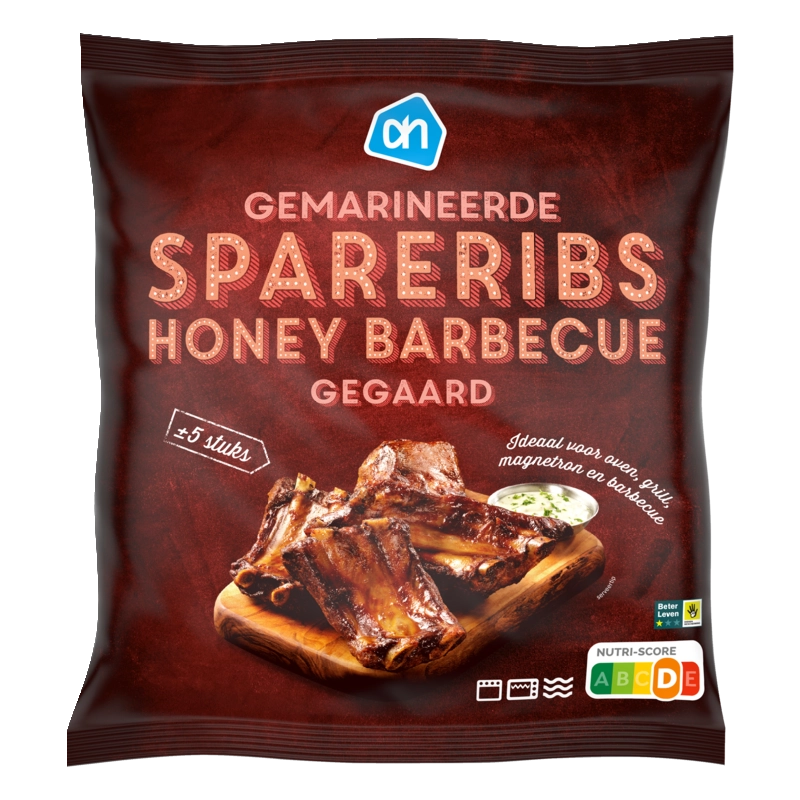 AH Voorgegaarde spareribs
