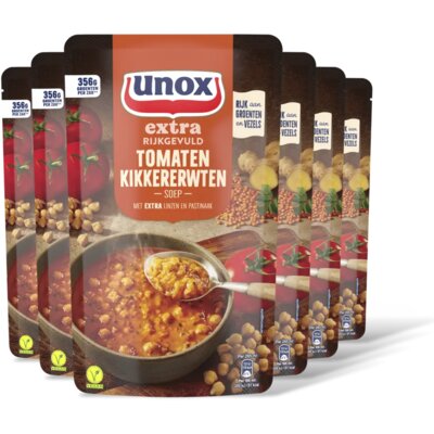 pdp-image-Unox Kikkererwten tomatensoep 6-pack