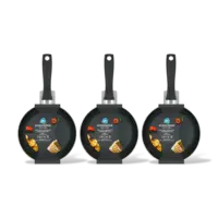 AH Koekenpan easy chef 20cm 3-pack