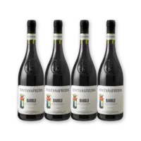 Fontanafredda Barolo 4 flessen