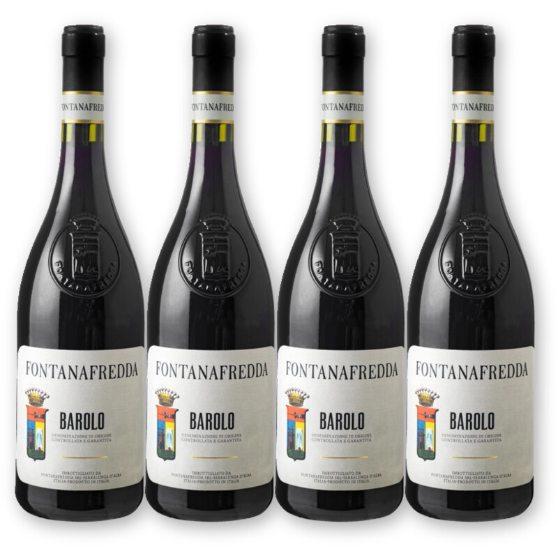 Fontanafredda Fontanafredda Barolo 4 flessen