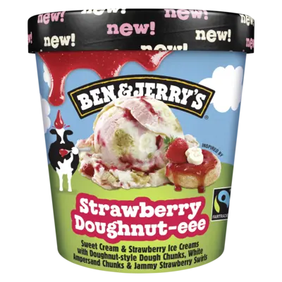 pdp-image-Ben & Jerry's Strawberry doughnut