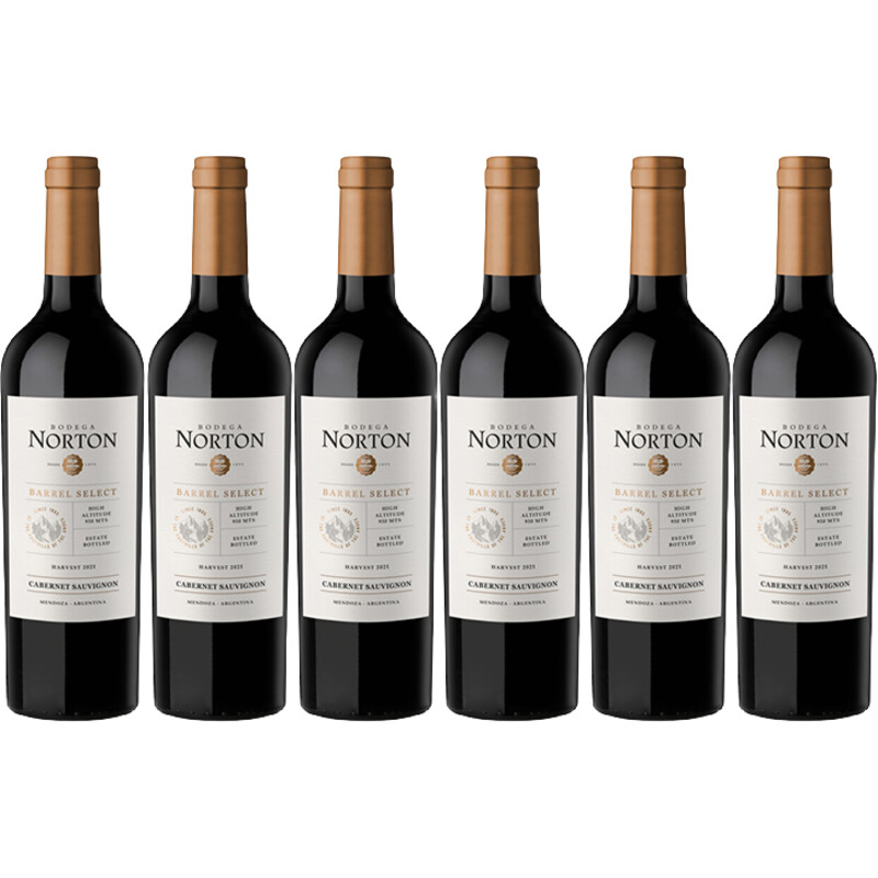 Een afbeelding van Norton select cabernet sauvignon 6 flessen