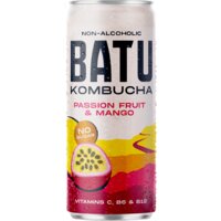 Een afbeelding van Batu Kombucha passion fruit & mango