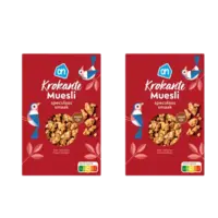 AH Krokante muesli speculaas smaak 2-pack