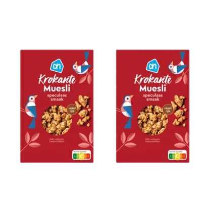 pdp-image-AH Krokante muesli speculaas smaak 2-pack