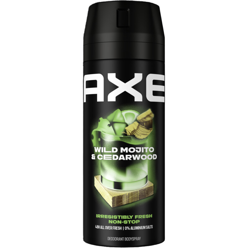 Een afbeelding van Axe Mojito & cedarwood deodorant bodyspray