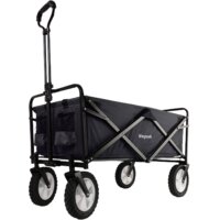 Lifegoods Foldable wagon 70 KG - Black