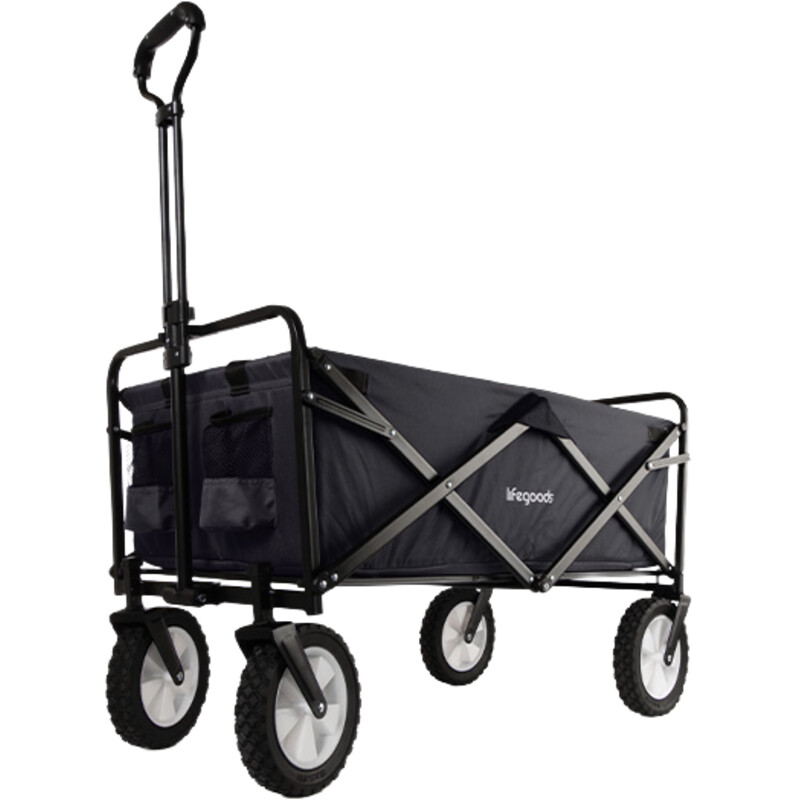 Lifegoods Foldable wagon 70 KG - Black