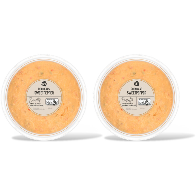 AH Roomkaas sweetpepper 2-pack