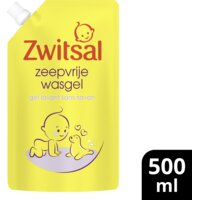Een afbeelding van Zwitsal Baby zeepvrije wasgel navulverpakking