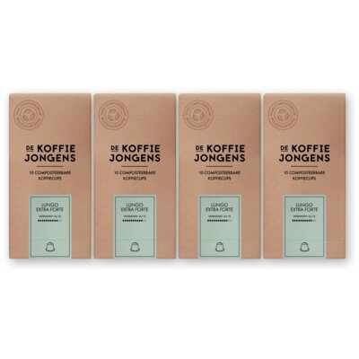 pdp-image-De Koffiejongens Lungo extra forte capsules 4-pack