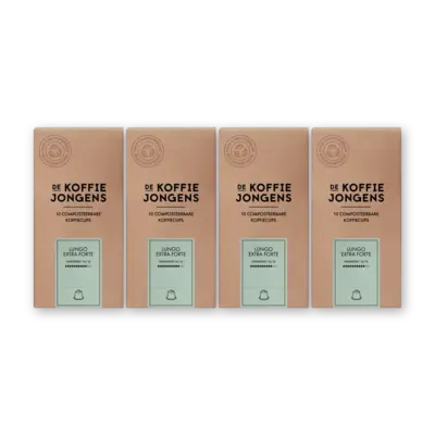 pdp-image-De Koffiejongens Lungo extra forte capsules 4-pack
