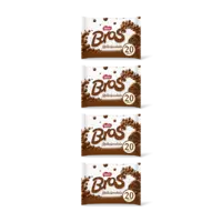Bros Mini melkchocolade uitdeelzak 4-pack