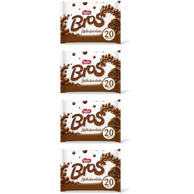 pdp-image-Bros Mini melkchocolade uitdeelzak 4-pack