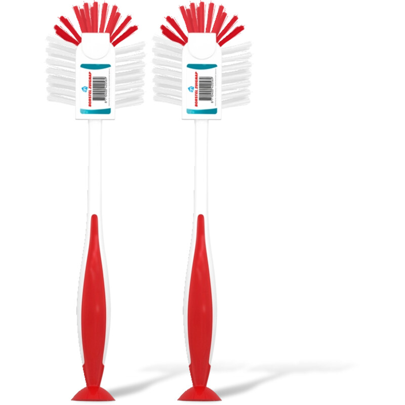 AH Afwasborstel met zuignap 2-pack