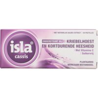 Een afbeelding van Isla Cassis zuigtablet tegen kriebelhoest