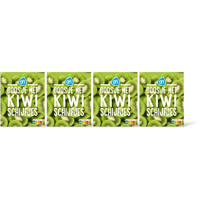AH Doosje met kiwi schijfjes 4-pack