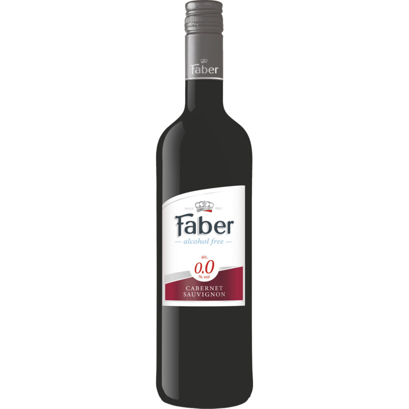 Een afbeelding van Faber Cabernet Sauvignon alcoholvrij