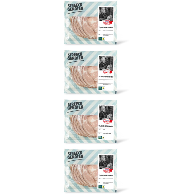 Streeckgenoten Varkensrollade 4-pack