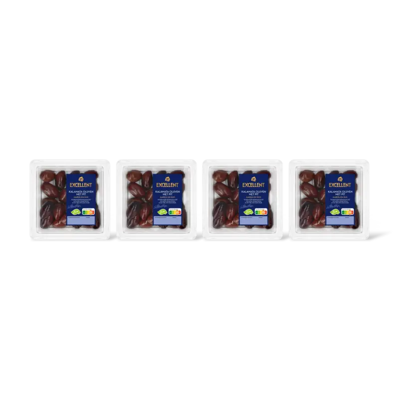 Biologische kalamata olijven met pit 4pk