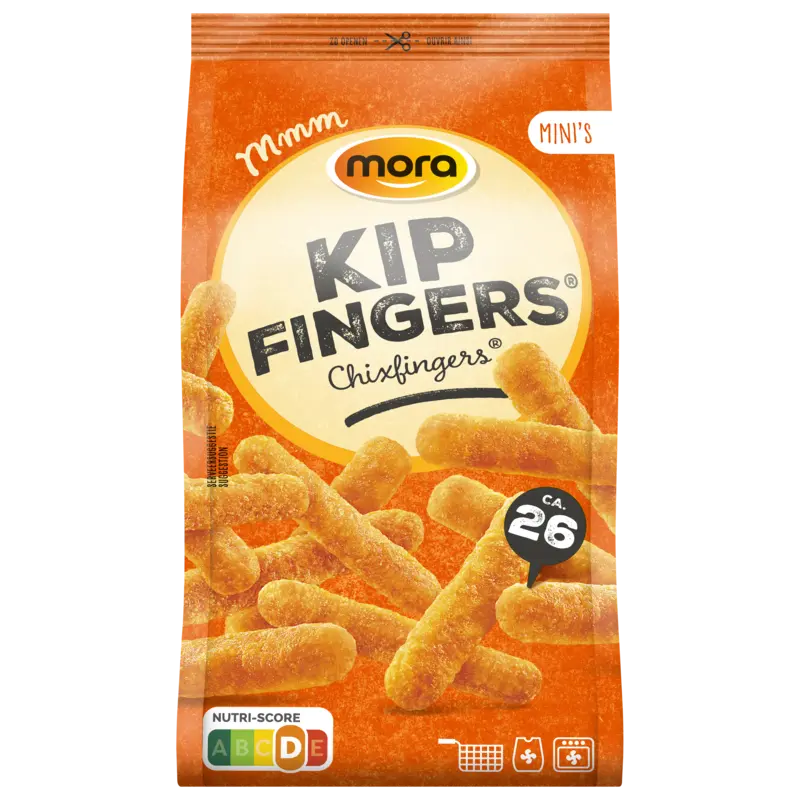 Mora Mini's kipfingers