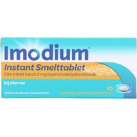 Een afbeelding van Imodium Instant smelttablet bij diarree