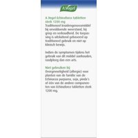 Een afbeelding van A.Vogel Echinaforce sterk 1200mg tabletten