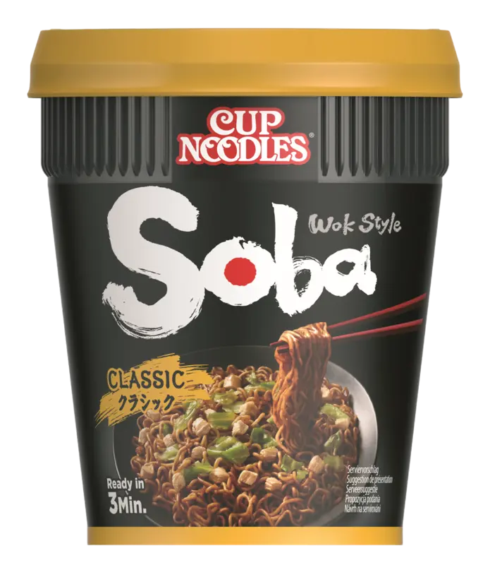 Nissin Soba cup noodles classic