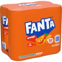 Een afbeelding van Fanta Orange 6-pack bel