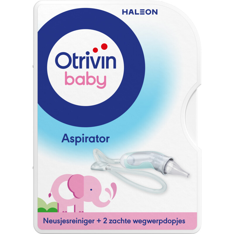 Een afbeelding van Otrivin Baby aspirator neusjesreiniger
