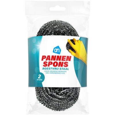 pdp-image-AH Pannenspons roestvrijstaal