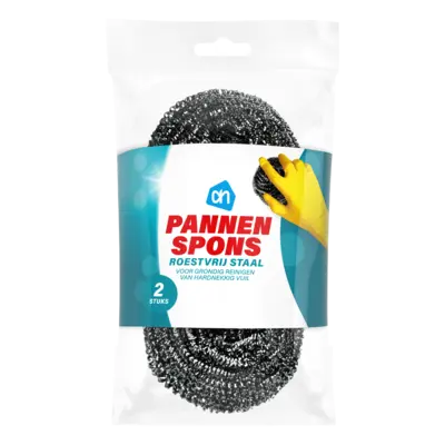 pdp-image-AH Pannenspons roestvrijstaal