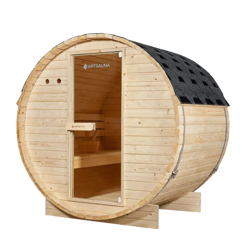 Barrelsauna spitsbergen 2-persoons