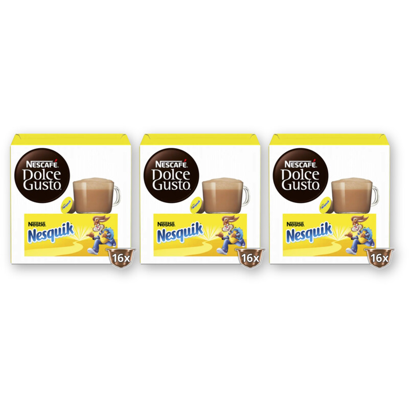 Nescafé Dolce Gusto Nesquik capsules 3-pack