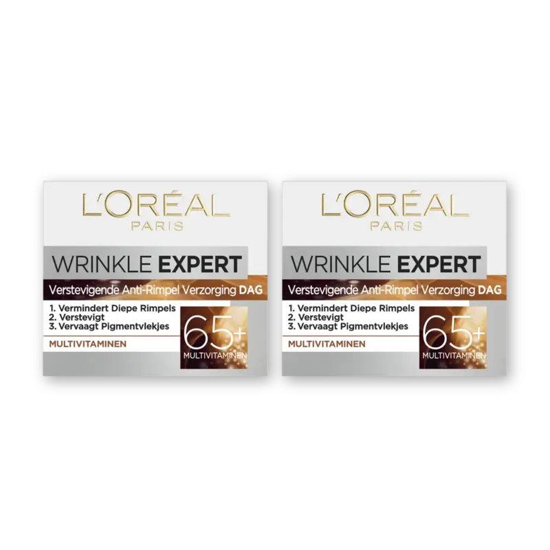 L'Oréal Wrinkle expert multivitamin dagcreme 2pk