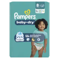 Pampers Baby-dry luiers maat 8