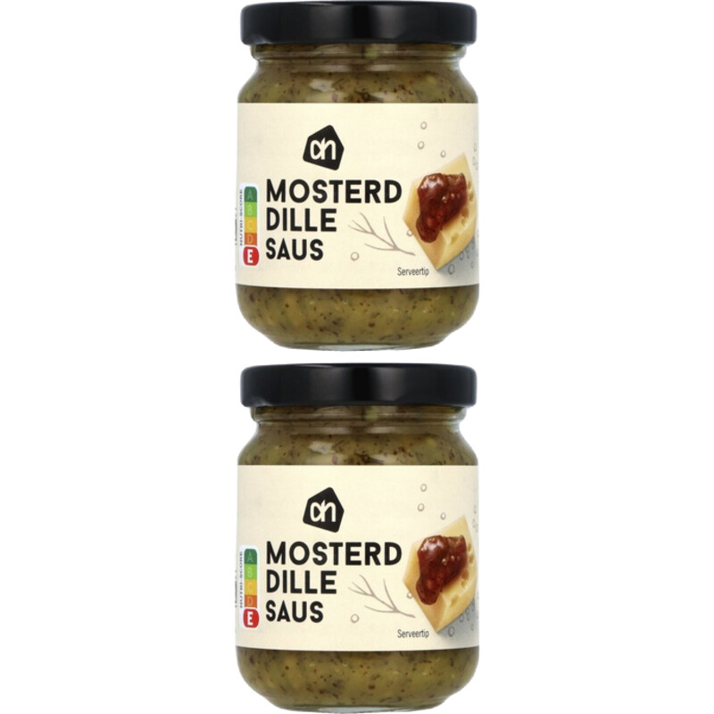 Een afbeelding van AH Mosterd dillesaus 2-pack