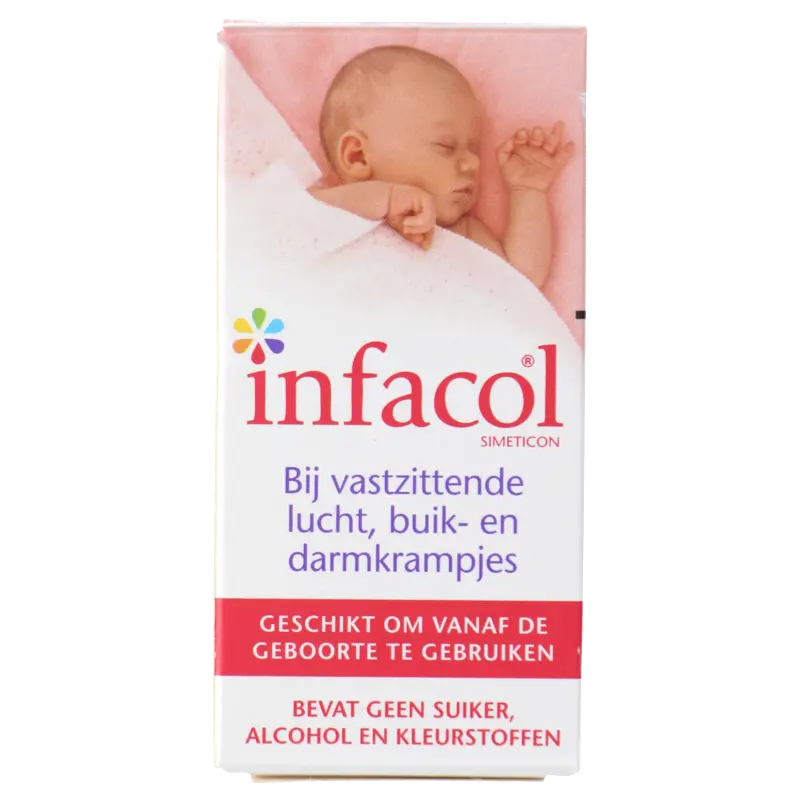 Orale suspensie voor behandeling van bruikkrampjes bij baby's