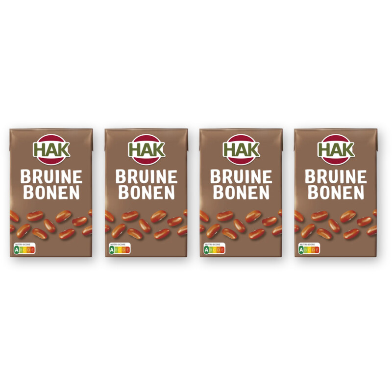 Hak Bruine bonen 4-pack