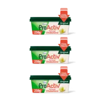 Becel Proactiv original cholesterol 3-pack