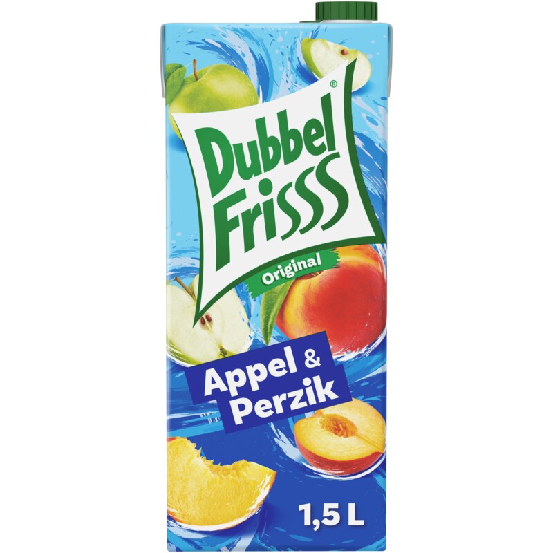DubbelFrisss Appel & perzik