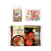 AH Biologisch Aubergine met Kip Verspakket