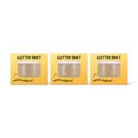 AH Glitter dust goud 3-pack